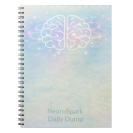Neurodiversity NeuroSpark Daily Dump Pastel Design Notitieboek