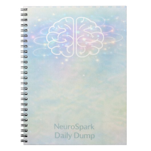 Neurodiversity NeuroSpark Daily Dump Pastel Design Notitieboek (Voorkant)