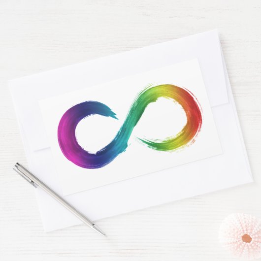 Neurodiversity Rainbow Sticker (Envelop)
