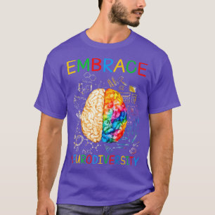 Neurodiversity Shirt Embrace ADHD Autisme Awarenes