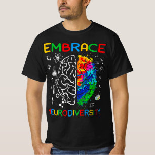 Neurodiversity Shirt Embrace ADHD Autisme Awarenes