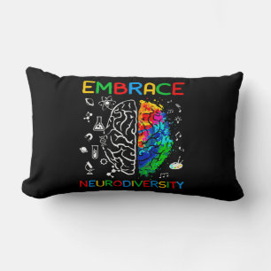 Neurodiversity Shirt Embrace ADHD Autisme Awarenes Kussen