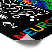 Neurodiversity Shirt Embrace ADHD Autisme Awarenes Poster (Hoek)