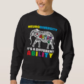 Neurodiversity Symbol Ability Autism Creature Men Trui (Voorkant)