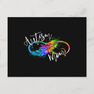 Neurodiversity Symbol Rainbow Infinity Autisme Mam Briefkaart