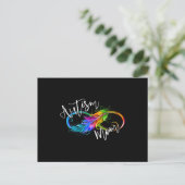 Neurodiversity Symbol Rainbow Infinity Autisme Mam Briefkaart (Staand voorkant)