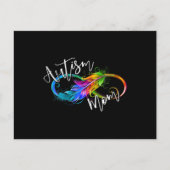 Neurodiversity Symbol Rainbow Infinity Autisme Mam Briefkaart (Voorkant)