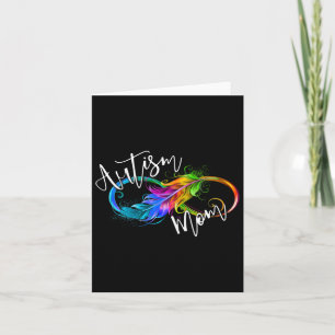 Neurodiversity Symbol Rainbow Infinity Autisme Mam Kaart