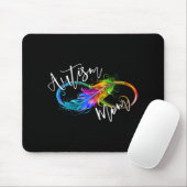 Neurodiversity Symbol Rainbow Infinity Autisme Mam Muismat (Met muis)