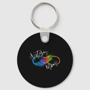 Neurodiversity Symbol Rainbow Infinity Autisme Mam Sleutelhanger