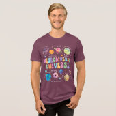Neurodiversum Universum Awareness Tri-Blend T-shir Shirt (Voorkant volledig)