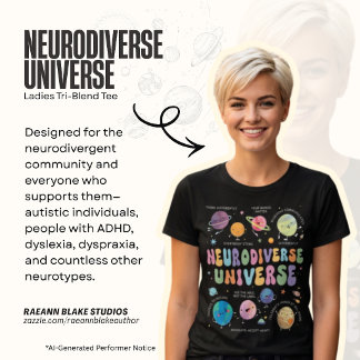 Neurodiversum Universum Awareness Tri-Blend T-shir Shirt