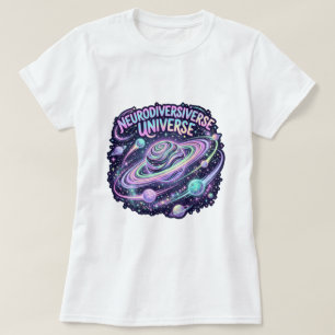 Neurodiversum Universum Neon Melkweg T-shirt