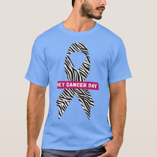 Neuroendocriene kanker Bewustheid WereldNET-kanker T-shirt
