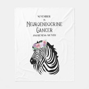 Neuroendocriene kanker Bewustmakingsdeken Fleece Deken