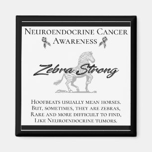 Neuroendocriene kanker Zebra Magneet