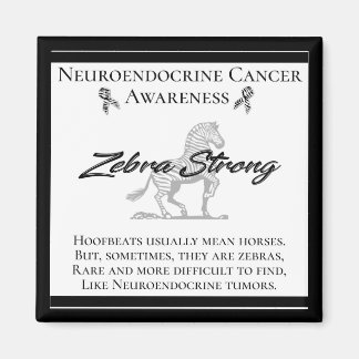 Neuroendocriene kanker Zebra Magneet