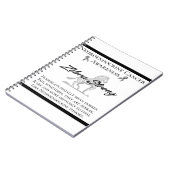 Neuroendocriene kanker Zebra Notitieboek (Linkerzijde)