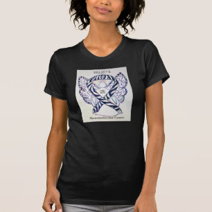 Neuroendocriene Zebra Bewustheid Koolstof Shirt