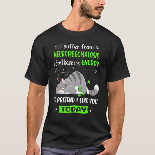 Neurofibromatose Aankomst van Neurofibromatose T-shirt (Voorkant)