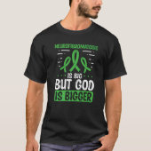 Neurofibromatose is een grote god die groter is NF T-shirt (Voorkant)