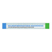 Neurofibromatosis Awareness Patroon Ribbon Grosgrain Lint (Voorkant)