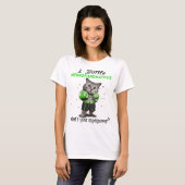 Neurofibromatosis Awareness Ribbon Support Giften T-shirt (Voorkant volledig)