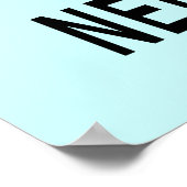 Neurofibromatosis Ribbon: Strijd tegen de Cure! Poster (Hoek)