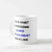 neurofysioloog, geweldige koffie-mok koffiemok (Voorkant links)