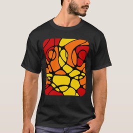 Neurografik modernes abstraktes Design T-shirt