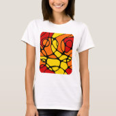 Neurografik modernes abstraktes Design T-shirt (Voorkant)