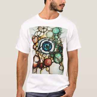 Neurografisch oog perceptie abstract T-shirt