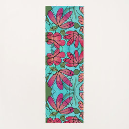 NEUROGRAFISCHE LENTEBLOEMEN WATERVERVEN YOGAMAT