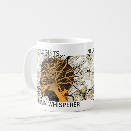 Neurologen, de Brain Whisperer Koffiemok (Voorkant links)