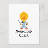 Neurologie Chick Briefkaart (Voorkant)