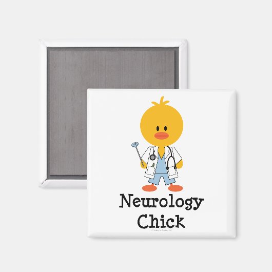 Neurologie Chick Magnet (Voorkant / Achterkant)