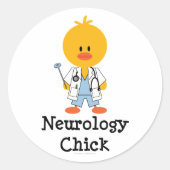 Neurologie Chick Stickers (Voorkant)