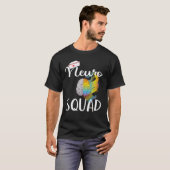 Neurologie Neuro Squad Neuroscience Neuroloog Mat T-shirt (Voorkant volledig)