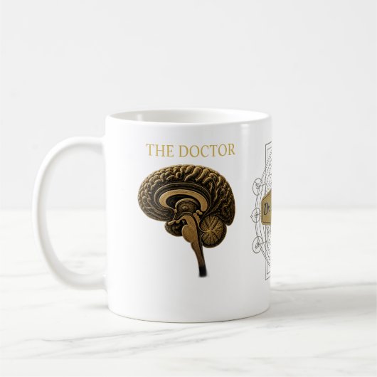 Neurologie van de Luxe Hersenanatomie | Aangepaste Koffiemok (Links)