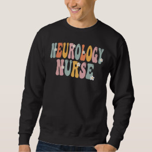 Neurologie Verpleegster Groovy Vintage Waarderings Trui