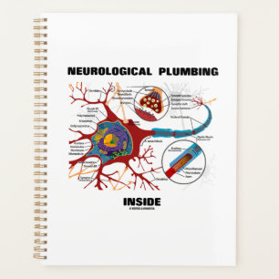 Neurologisch sanitair binnen Neuron Synapse Humor Planner