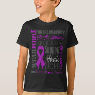 Neurologisch ziektebewustzijn voor strijders t-shirt