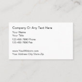 Neurologische Visitekaartjes (Achterkant)