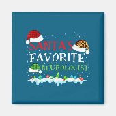 Neurologist Favorite Santa s Fun Magneet (Voorkant)