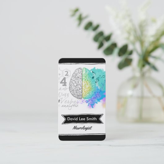 Neurologist Visitekaartje (Staand voorkant)