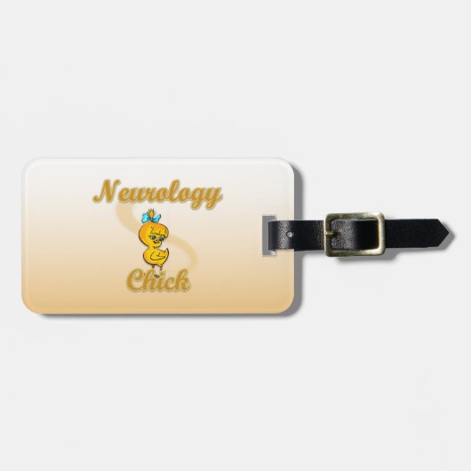Neurology Chick Bagagelabel (Voorkant horizontaal)