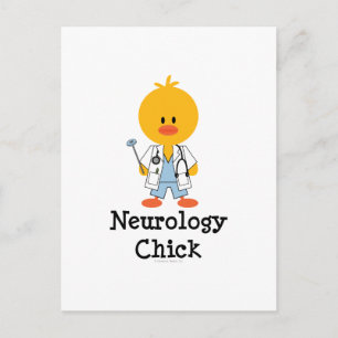 Neurology Chick Briefkaart
