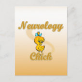 Neurology Chick Briefkaart (Voorkant)
