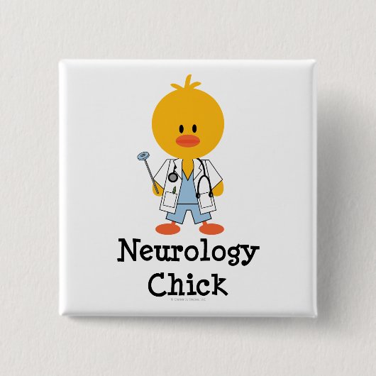 Neurology Chick Button (Voorkant)