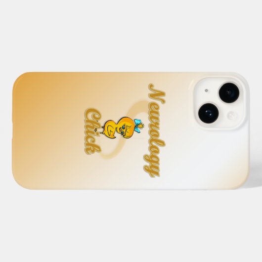 Neurology Chick Case-Mate iPhone Case (Achterkant (horizontaal))